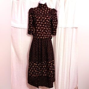 Vintage Chaus Blouse & Skirt Set